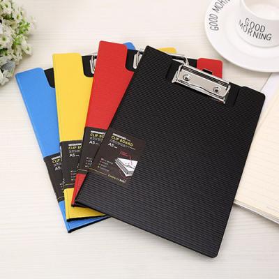 China Hot sale a4 a5 a6 folding plastic clipboard, types of clipboard, a4 clipboard folder for sale