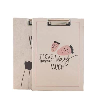 China Wholesale Eco-friendly Cute Custom A4 Size Hardcover Book Folding Clipboard Organizer for sale