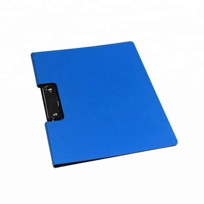 China Portable Custom Plastic PP Logo PP Clamp Binder Office Folders for sale