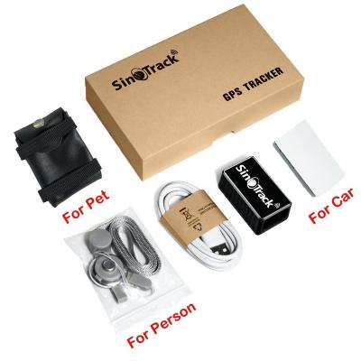 China Black GPS Tracking Device ST-903 Built In Battery Sinotrackpro Cheap Mini GPS Tracker Free Tracking System for sale