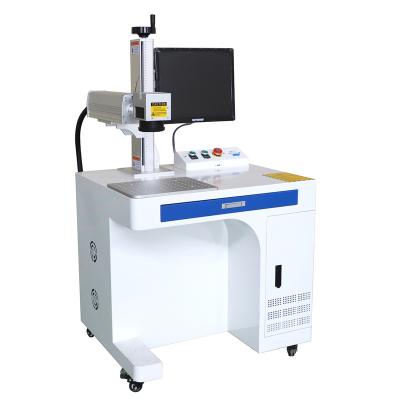 China Laser Marking 30W 50W Mopa Fiber Laser Marking Machine For Stainless Steel Color Printing for sale