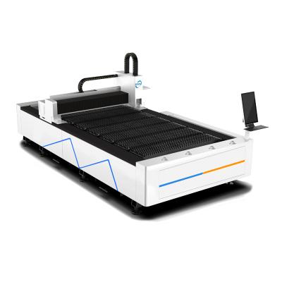 China Promotion 1000W 2000W Sheet Metal Plate Laser Cutter Water Cooled Fiber Laser Cutting Machine For 10mm Mild Steel for sale