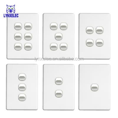 China 250V SAA Approval Residential Australian Wall Switch Light Switch Switch for sale