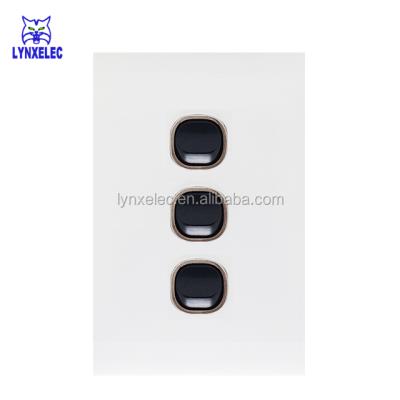 China Home Appliances Australia New Zealand SAA Approved Clipsal Type Saturn Electrical Switch for sale