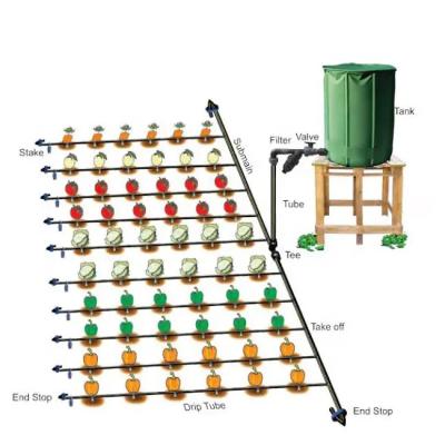 China Water And Labor Saving Design 250-20000M2 Agriculture Farm Automatic Drip Irrigation Systems for sale