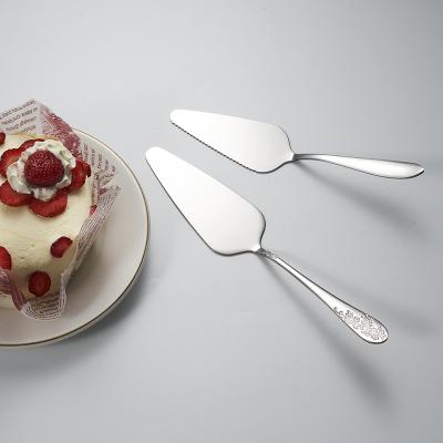 China High Quality Viable Stainless Steel Metal Pie Cake Server Set for sale