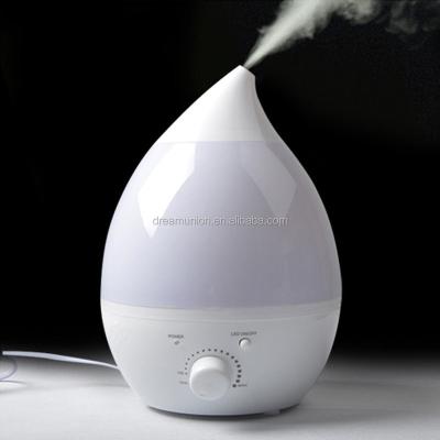 China LED Light 1.3L/2.8L 7 Color Ultrasonic Oil Humidifier Air Diffuser Essential Ionizer Home Relax Relax for sale