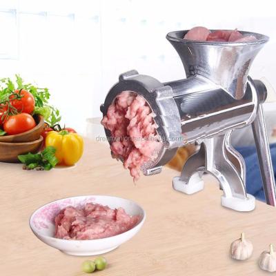 China Popular Table Multi-Functional Home Steel Kitchen Sausage Beef Mincer Chopper Manual Iron Hotel Restaurant Hand Tool for sale