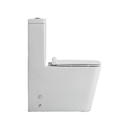 China Hot Selling Double-Flow One-Piece Washdown Ceramic Wc Ceramic Clean Self Pan Bathroom Toilet Intelligent for sale