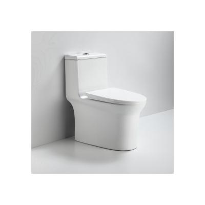 China American Bathroom Custom Made Ceramic Cabinet Commode Double-Flow Water Maker Siphonic Flush One-Piece Toilet for sale