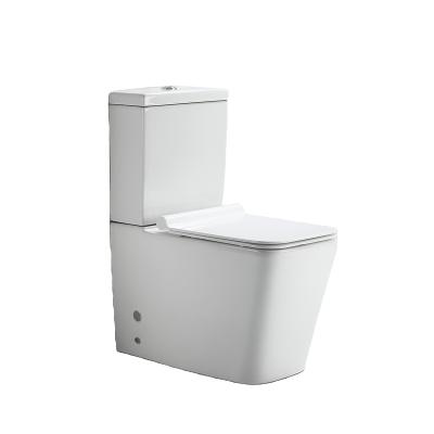 China Double-flush Professional Manufacturer Bathroom Ceramic European Style White One Piece WC Toilet Bowls for sale