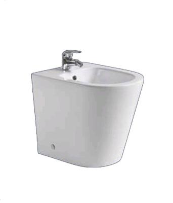 China Easy Clean Ceramic One Piece Toilet Seat Floor Rectangular Shower Bidet For Women for sale