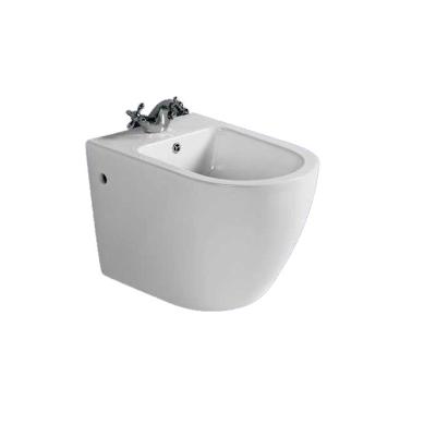 China Modern High Quality Bathroom Sanitary Ware Ceramic Wall Hung Bidet for sale