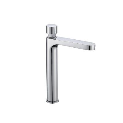 China Custom Other Faucet Bathroom Sink Tap Single Hole Bathroom Water Tap Modern High Quality Basin Faucet Self Closing Faucet for sale