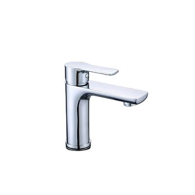 China Other 304 Basin Faucet Tub Filler Single Deck Mounted Stainless Steel Bathroom Waterfall Faucet Handle Sink Faucet for sale