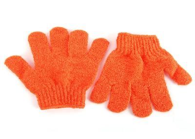 China Duschkörper-Exfoliating Handschuhe, seifen saubere Haut-Exfoliating Handschuhe ein zu verkaufen