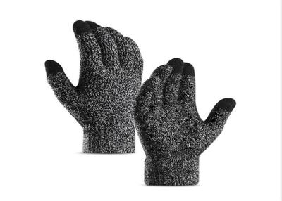 China Guantes adultos del trabajo del tiempo frío, género unisex de los guantes de punto de la pantalla táctil en venta