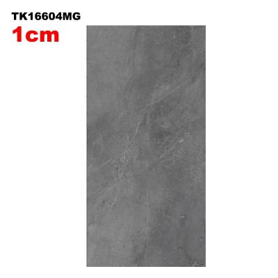 China Offers real effect of natural marble with natural matte gray vein 600x1200 1cm porcelain tile for sale