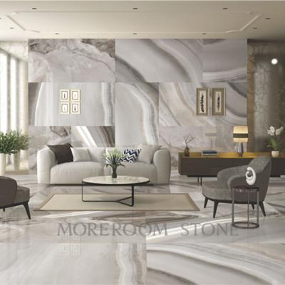 China Offers real effect of natural marble with natural vein Alibaba retail hotel lobby wall design glazed marble tile for sale