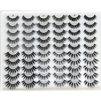 China Natural Mink Eyelashes Short Lashes Custom Mink Eyelashes and Pack Long 3D Natural Mix Mink Eyelashes Vendor for sale