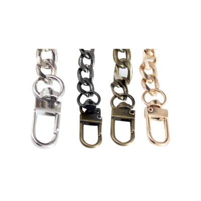 China DIY Bag Chain Luggage Hardware Accessories with Door Buckle Metal Bag Shoulder Strap Chain for sale