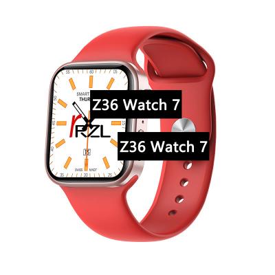 China Cheap Smartwatch Z36 Smartwatch Hryfine Reloj Inteligente Iwo Series 7 Z 36 Inch 44mm Display Price 1.75 Wifi for sale