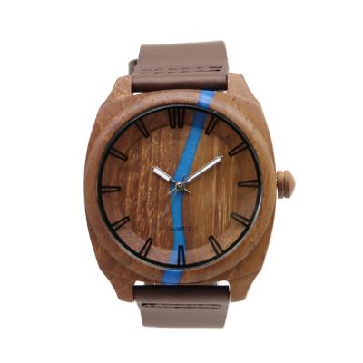 China New Alarm 3atm Gold Plated China Manufacturer Wholesale Wooden Wrist Eco-friendly Watch With Custom Colored Wooden Watch For Men for sale