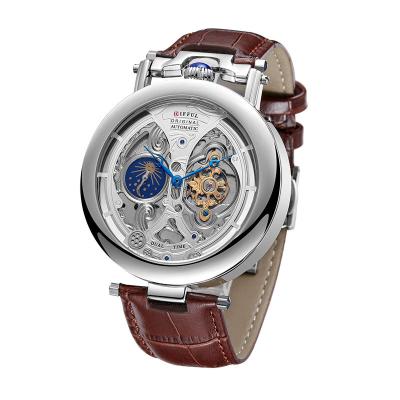 China Chronograph Skeletonized Genuine Tourbillon Watches Mechanical Wristwatch For Men for sale