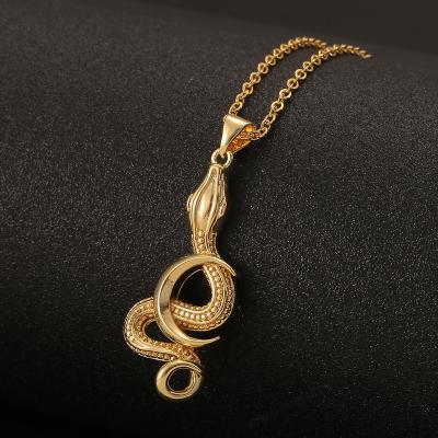 China TRENDY Top Fashion Necklace Vintage Necklace Long Stainless Steel Necklace Men for sale