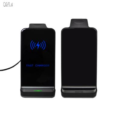 China Smart Watch Customized Good Quality Wireless Charger 3 In One Qi Universal Fast Wireless Charger Stand for sale