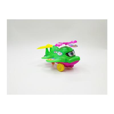 China Custom Mini Cartoon Model Helicopter Gift Children Plastic Toys 17*7*11 for sale