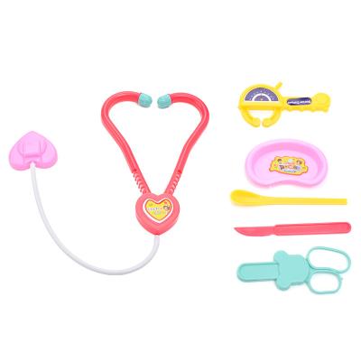 China DIY Pretend Play Set Top Quality Good Price Pretend Doctors Stethoscope Toys Play Set for sale