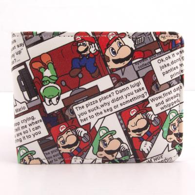 China Marvel Anti-theft Cartoon Super Game Anime Super Marvel C.C Supplier Wallet Unisex PVC PU Coin Purse Wallet for sale