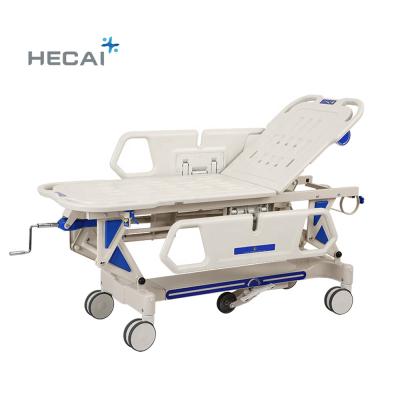 China Cheap Hospital Used Hospital Nurse Manual Transfer Car Transport Stretcher for sale