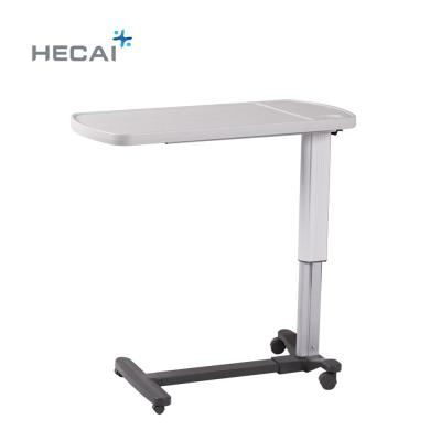 China LS-MT05 Traditional Easy Cleaning And Height Adjustable Over Bed Table Use In Hospital for sale