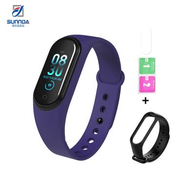 China Wholesale Touch Screen Amazon Success M4 Smart Watch Body Temperature Sensor Touch Screen For Apple Sports Wristband Smart Watch for sale