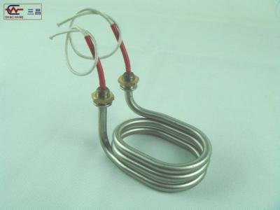 China Energy Efficient Copper Heating Element Brass Flanged For Gas Heater for sale