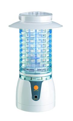 China Rechargeable Electric Interior Bug Zapper With Blue Translucent ABS Grill for sale