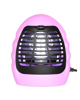 China Pink Indoor Bug Zapper Lamp , Electronic Insect Killer With Suction Fan for sale