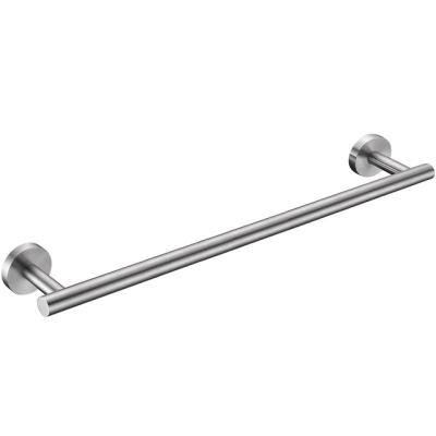 China Modern Brushed Nickel 18Inch Hand Bathroom Towel Rack Kitchen Factory Sale Bathroom Towel Rack Hot Free Punch Towel for sale