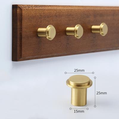 China Modern Solid Gold Brass Coat Hooks Wall Hanger Hotel Bathroom Robe Hook Bathroom Accessory Set Hooks and Rails Hooks and Wall Organization for sale