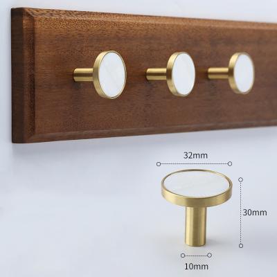 China Modern Solid Gold Brass Coat Hooks Wall Hanger Mounted Coat Hangs Kitchen Dish Organizer Hooks and Rails Hooks and Wall Organization for sale