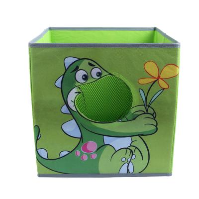 China Folding Multi Functional Clothes Organize Collapsible Storage Box Custom Cute Cartoon Hand Held Storage Boxes for sale