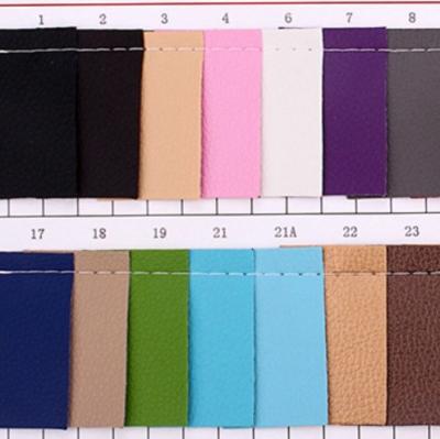 China Waterproof Solid Plain Synthetic 30*136 Faux Roll Leather Sheet For DIY Girl Hairbow Garment Handbag Key Chain Material for sale