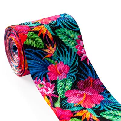 China 3 Inch Mexico Flower Sustainable Printed Heat Transfer Ribbon Per Set for sale