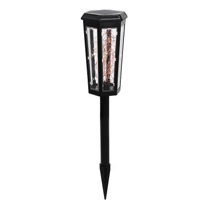 China Interesting Garden ABS Plug Garden Lawn Solar Lead Light Sensing Lamp For Garden for sale