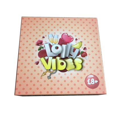 China Adult Create Fantasy Custom Design Adult Cardboard Sex Paper Board Games For Couples for sale