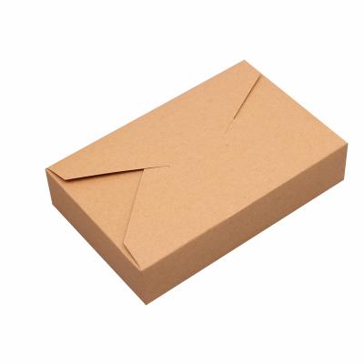 China Factory Wholesale Recycled Materials FSC Empty Cheap Foldable Customized Printing Gift Packaging Kraft Paper Cookie Boxes for sale