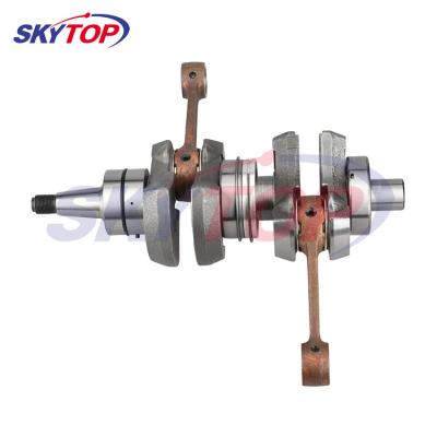 China For yamaha engine 61N-11400-00 (69P-14400-00) outboard crankshaft assy for Yamaha 25/30HP outboard engine parts for sale