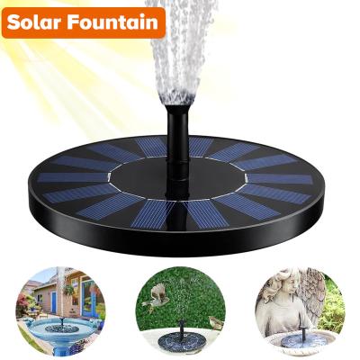 China Modern Waterfall Fountain Garden Solar Panel Powered Fountain Water Pump Garden Decoration for sale